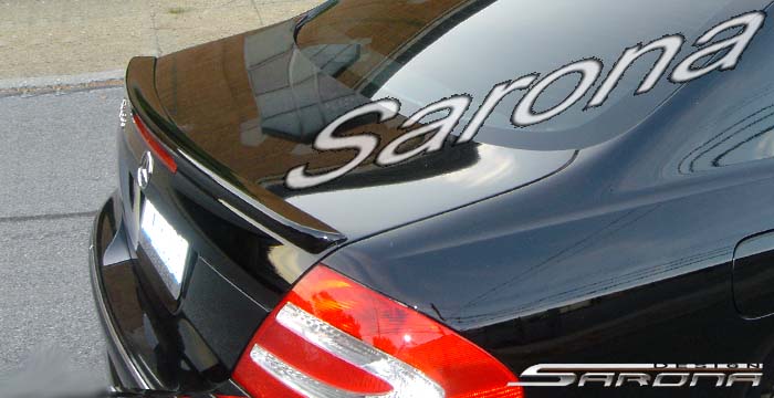 Custom Mercedes CLK  Coupe Trunk Wing (2003 - 2009) - $289.00 (Manufacturer Sarona, Part #MB-018-TW)